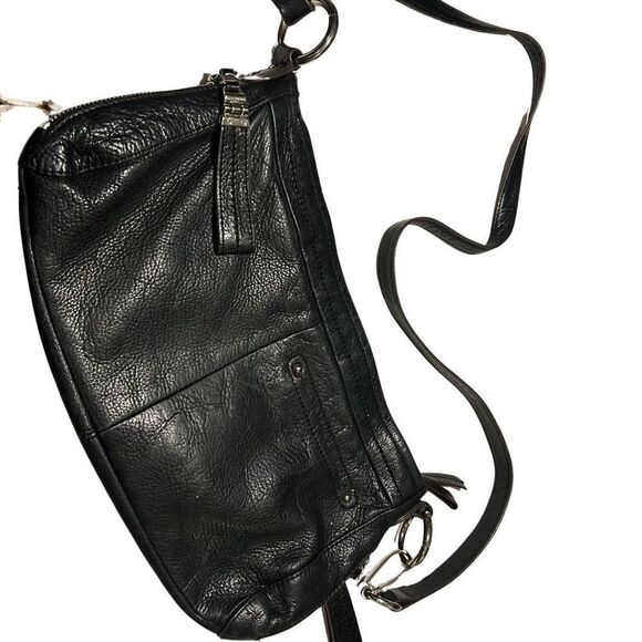B. Makowsky Leather Crossbody - Picture 4 of 11